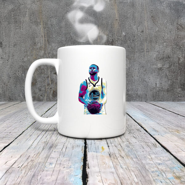 Stephen curry 3 Point art Mug Coffee