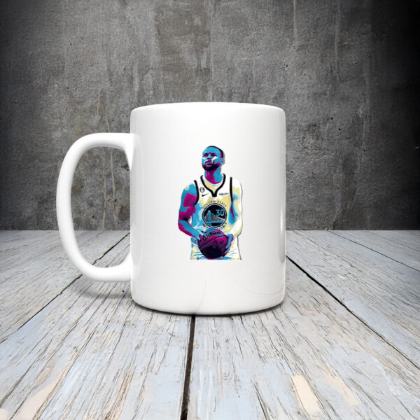 Stephen curry 3 Point art Mug Coffee