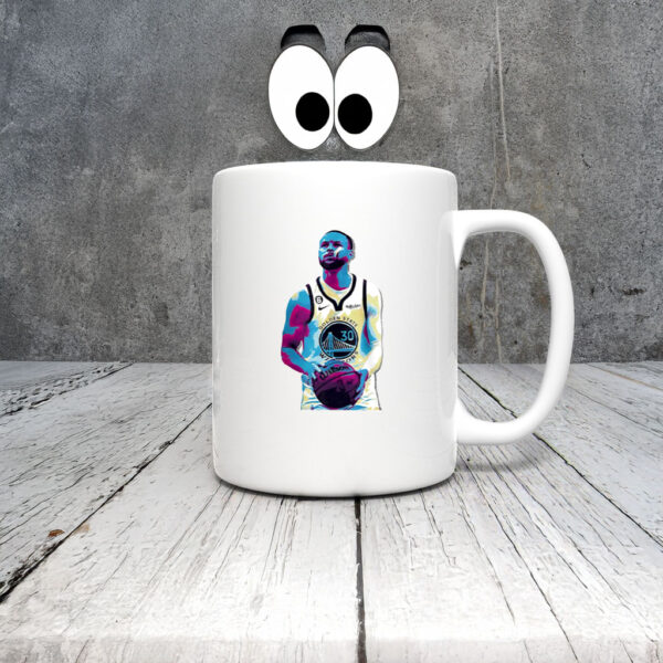 Stephen curry 3 Point art Mug Coffee