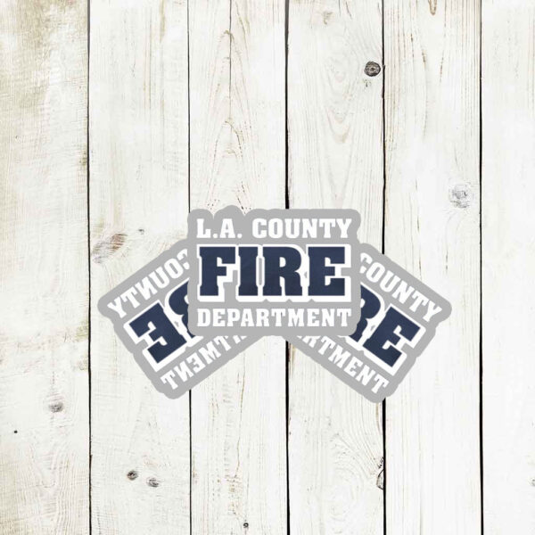 Stickers navy - Los Angeles County Fire Department