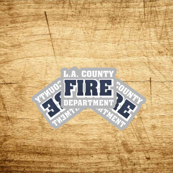 Stickers navy - Los Angeles County Fire Department